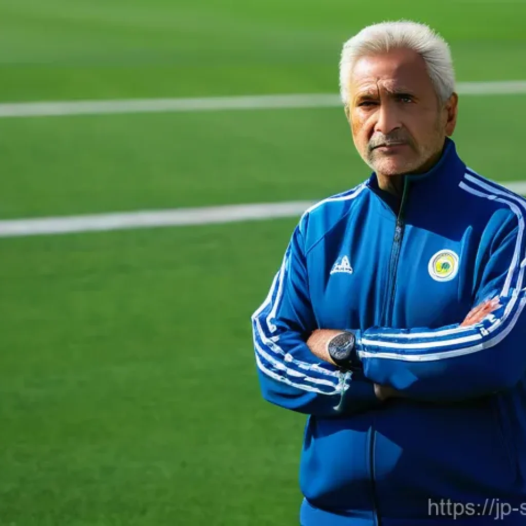 축구를 통해 배우는 리더십 - **Prompt:** A wise and experienced soccer coach, a man in his late 50s with thoughtful, sharp eyes, ...