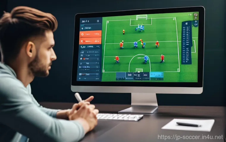 축구 경기 리플레이 분석 - **Prompt 1: Tactical Replay Discussion**
    "A group of three young adults, two males and one femal...