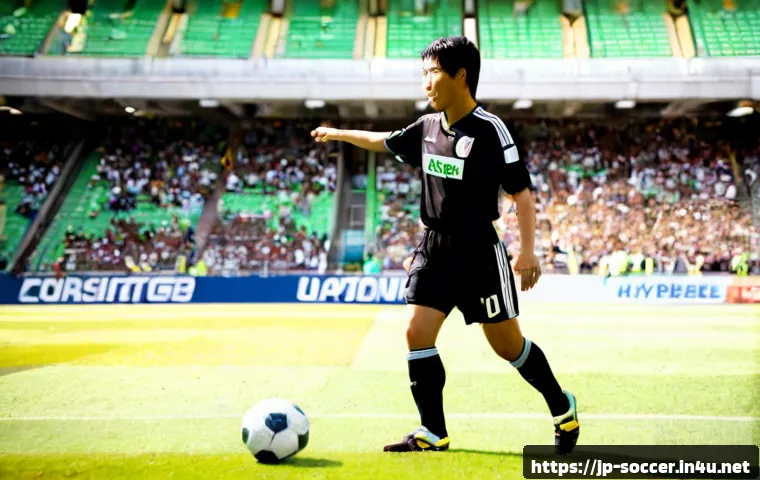 축구 경기 중 비매너 사례 - Photorealistic soccer match scene showing an unsportsmanlike player deliberately blocking an opponen...